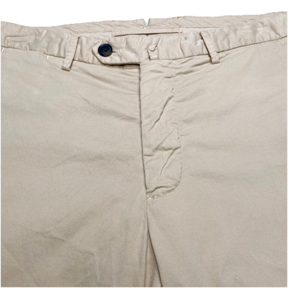 Suitsupply Porto Novo Pants 54 (35x29) Tessuti Di Sondrio Cotton Stretch Brown